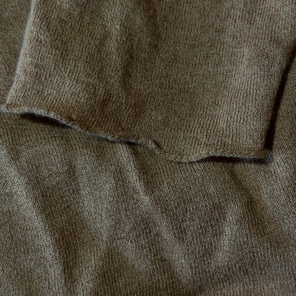Eileen Fisher top lightweight linen cotton bateau neck‎ dropped shoulders large - Picture 4 of 11